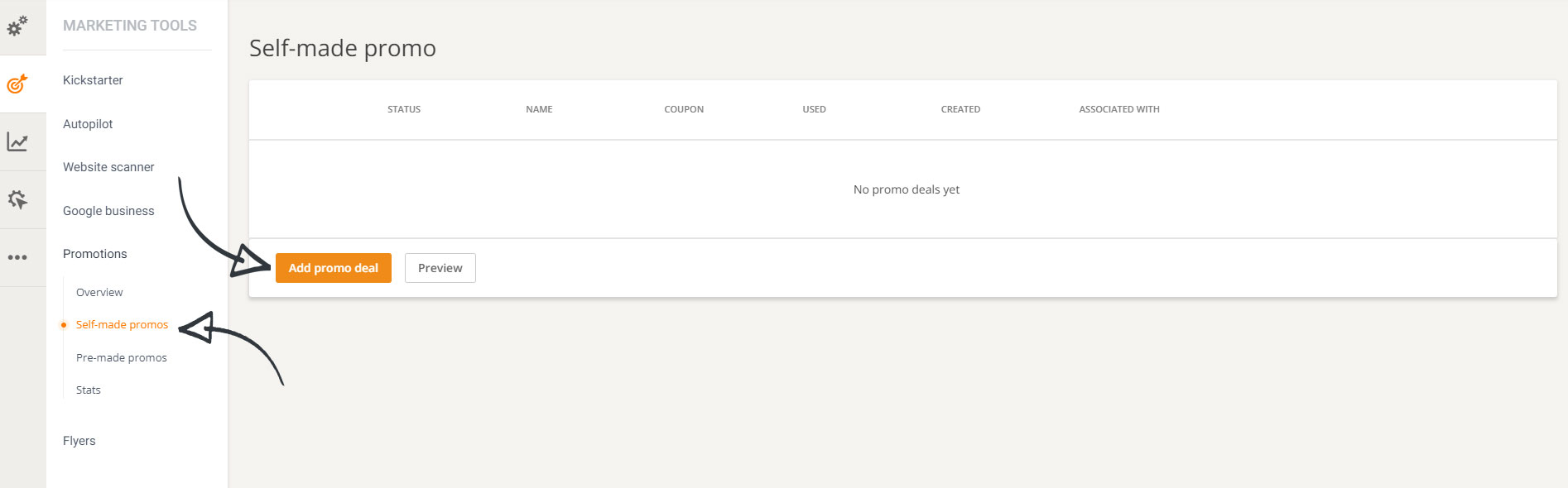 open a restaurant promotion template