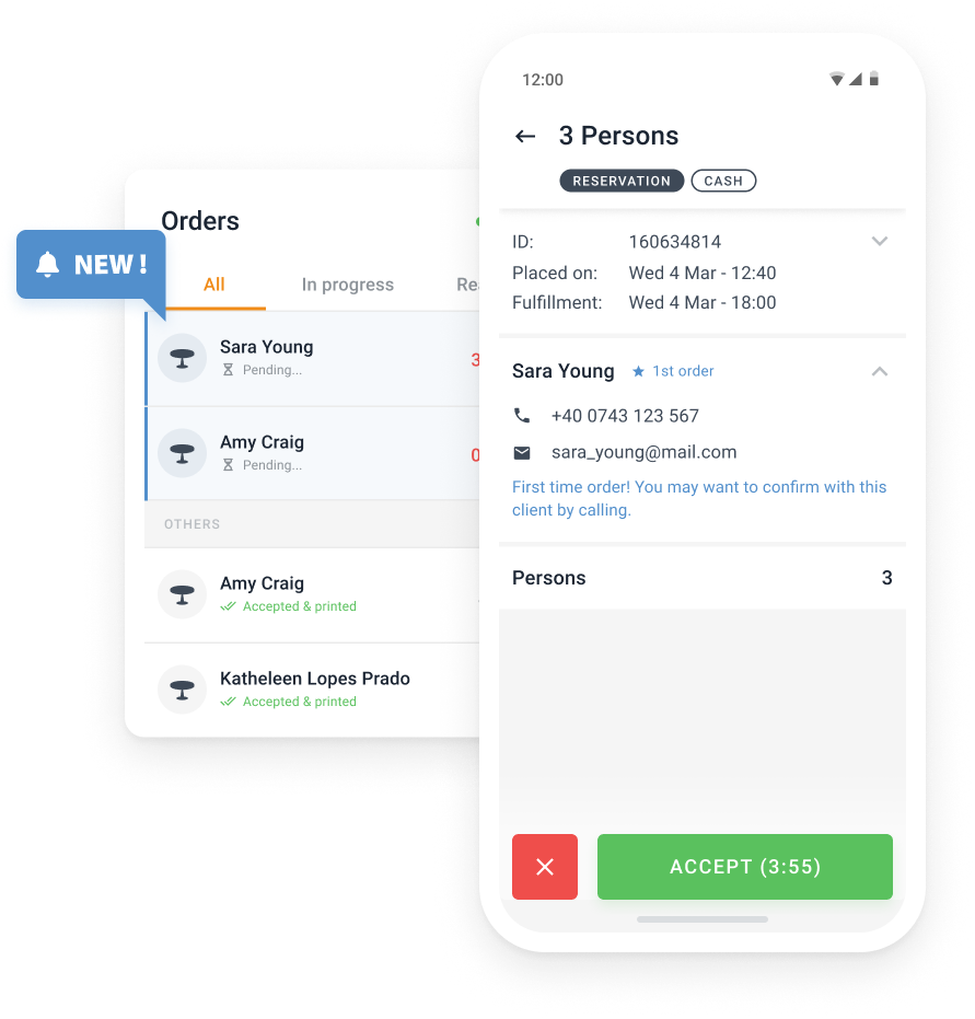 table reservation app