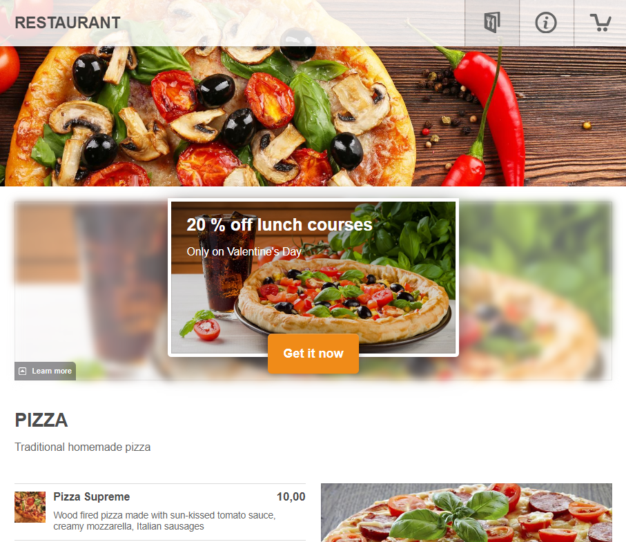 restaurant specials for valentines day