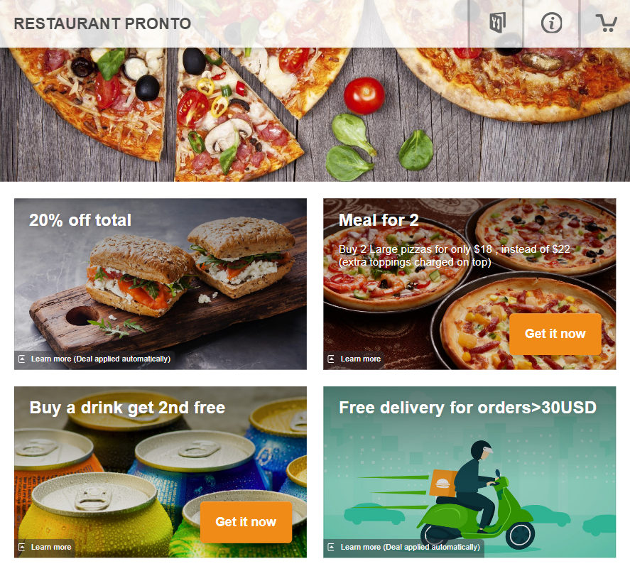 how does online ordering system work