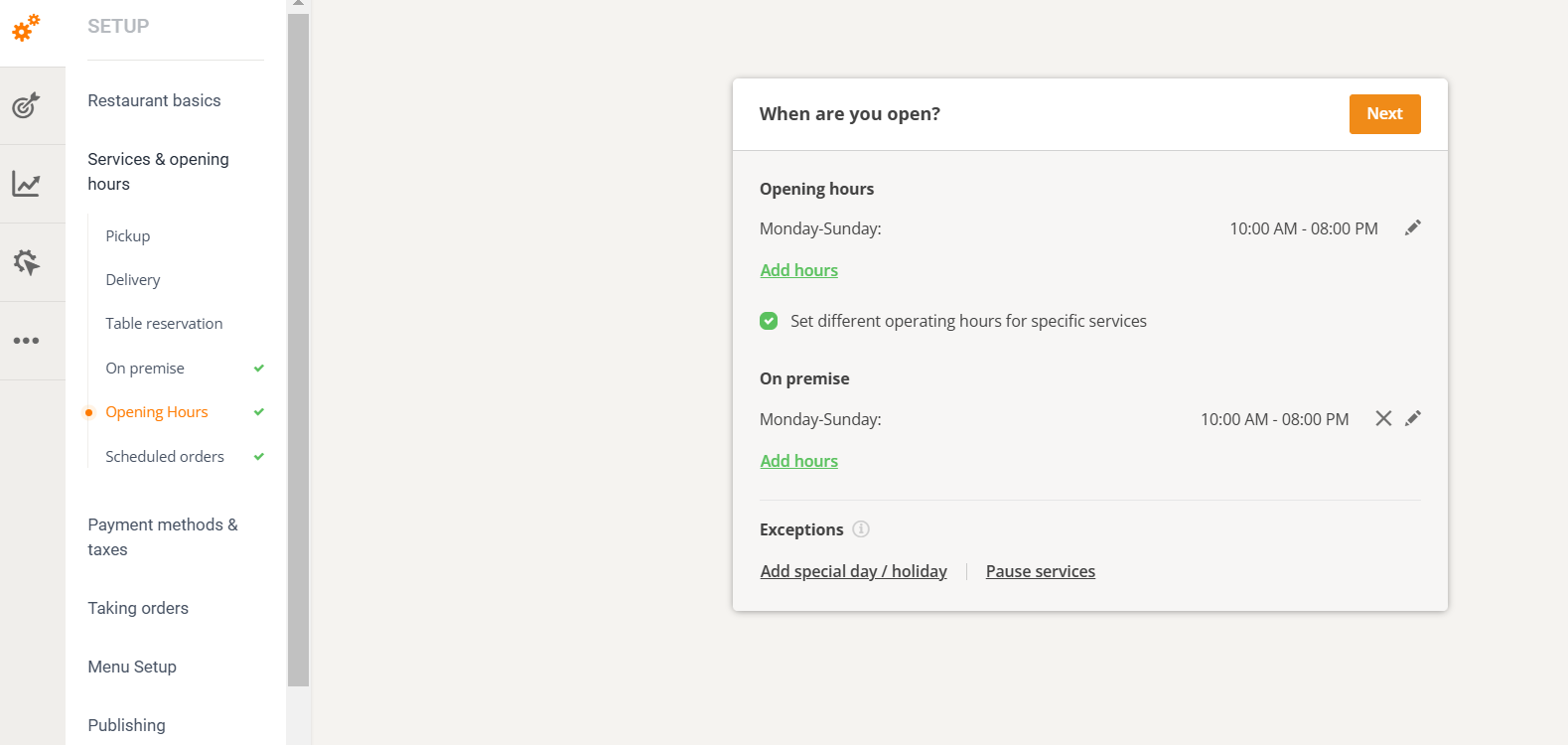 restaurant holiday marketing