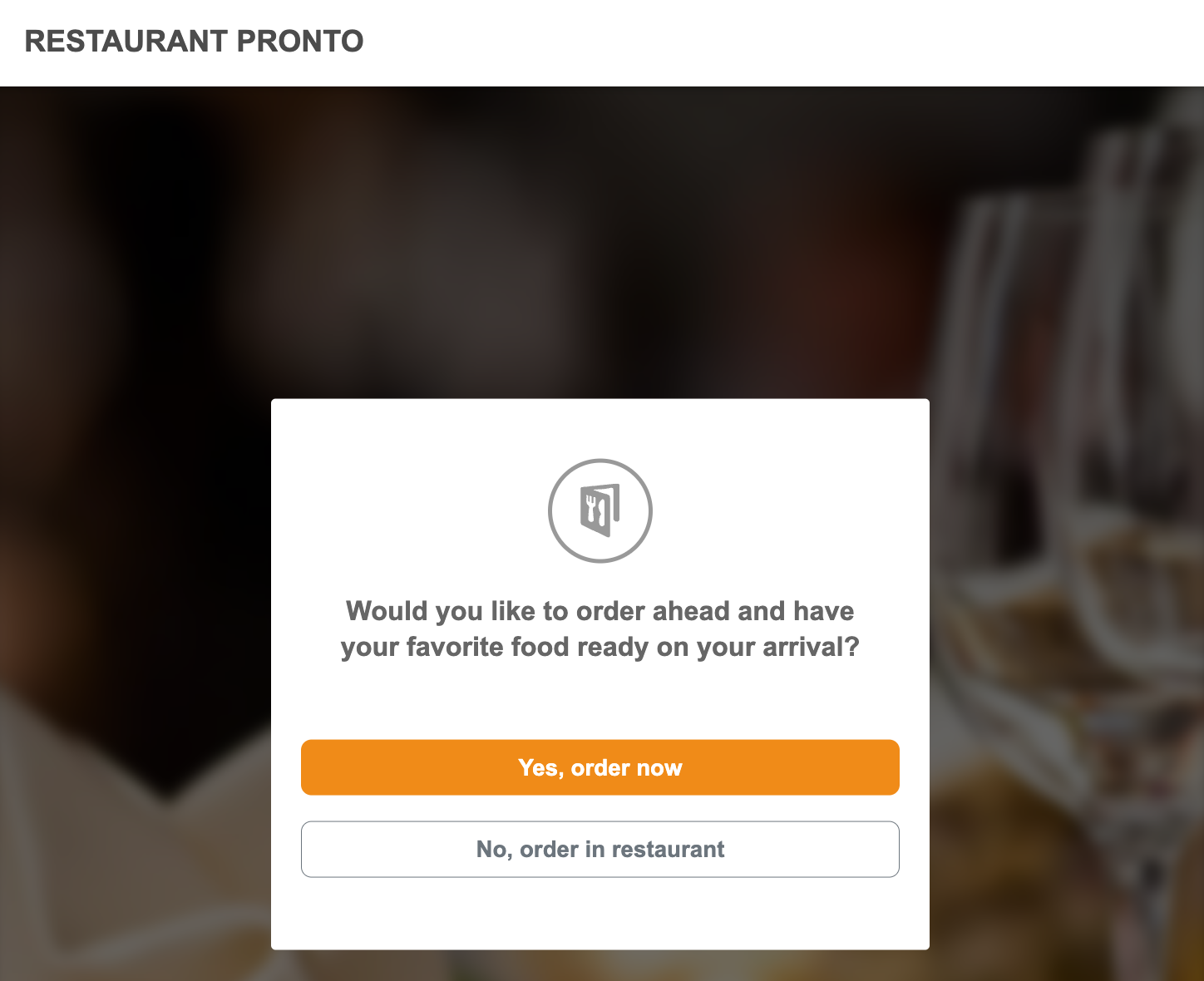 How do restaurants maximize seating capacity? By enabling table reservations and food pre-orders