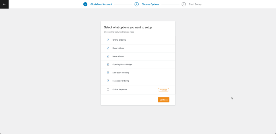 wordpress restaurant ordering